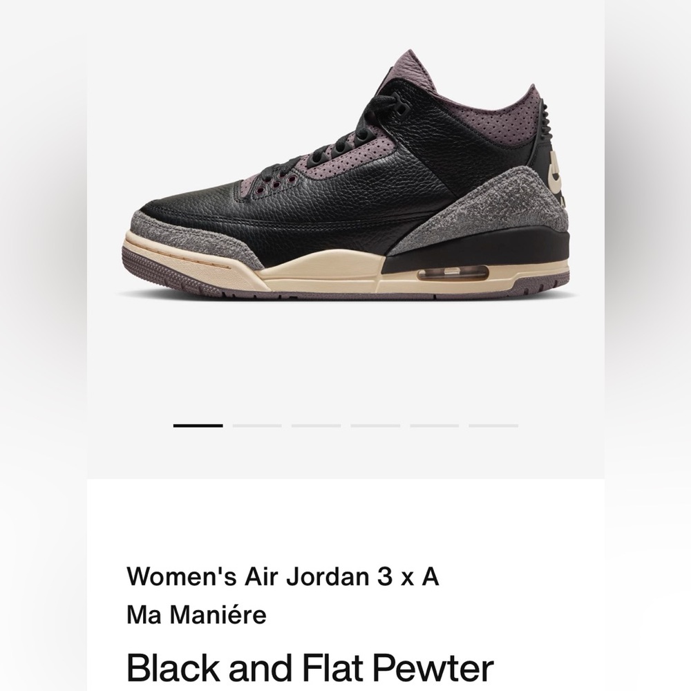 Jordan 3 A Ma Maniere shoes